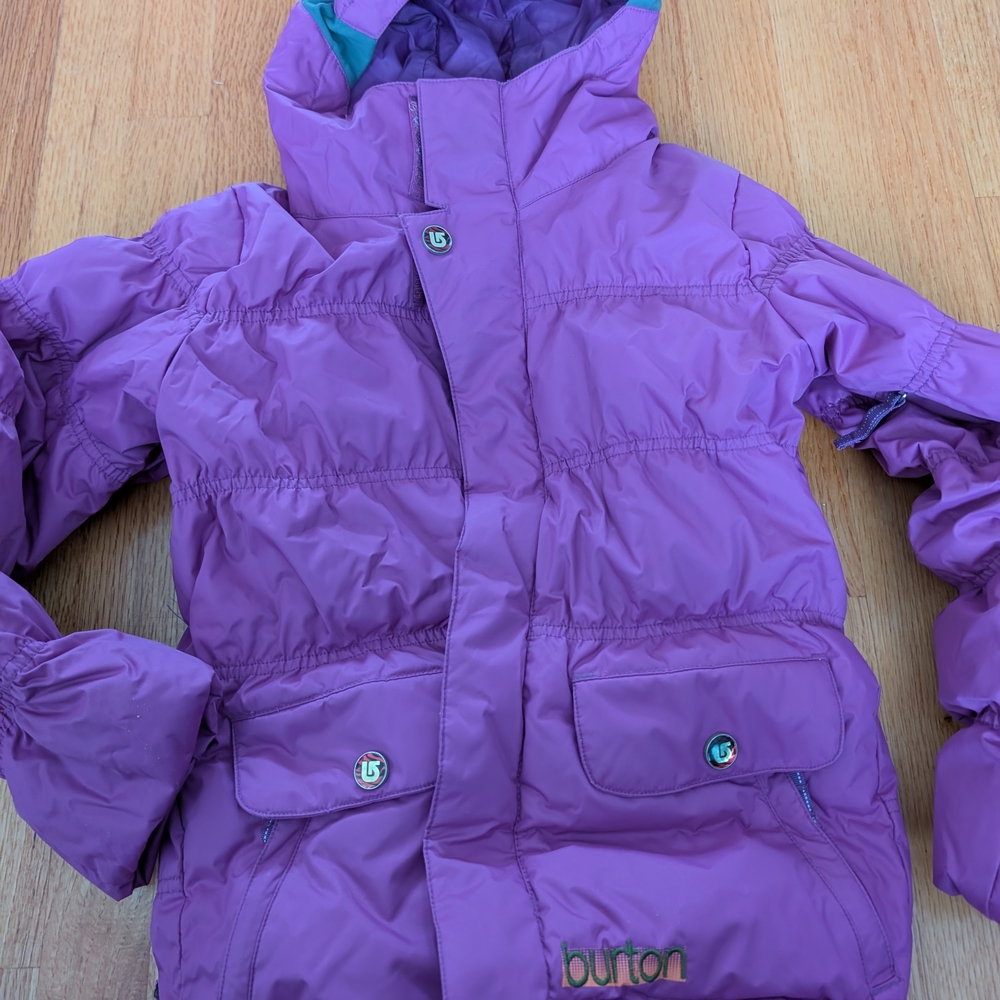 EUC Burton Dry Ride Ski Snowboard Jacket Girls M (7/8)